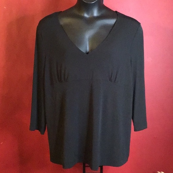 LIZ LANGE MATERNITY TOP SIZE 2X - Picture 1 of 4